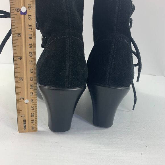 CROCS Black Ankle Boots - Picture 4 of 14